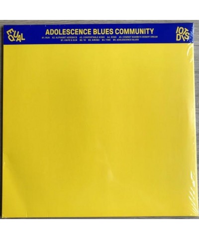 Equal Idiots Adolescence Blues Community Vinyl Record $13.80 Vinyl